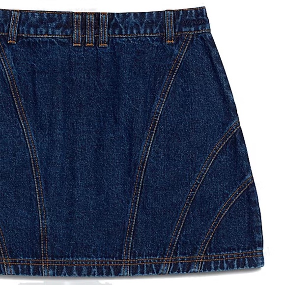 Ivy Park Adidas Denim Skirt - Picture 2 of 3
